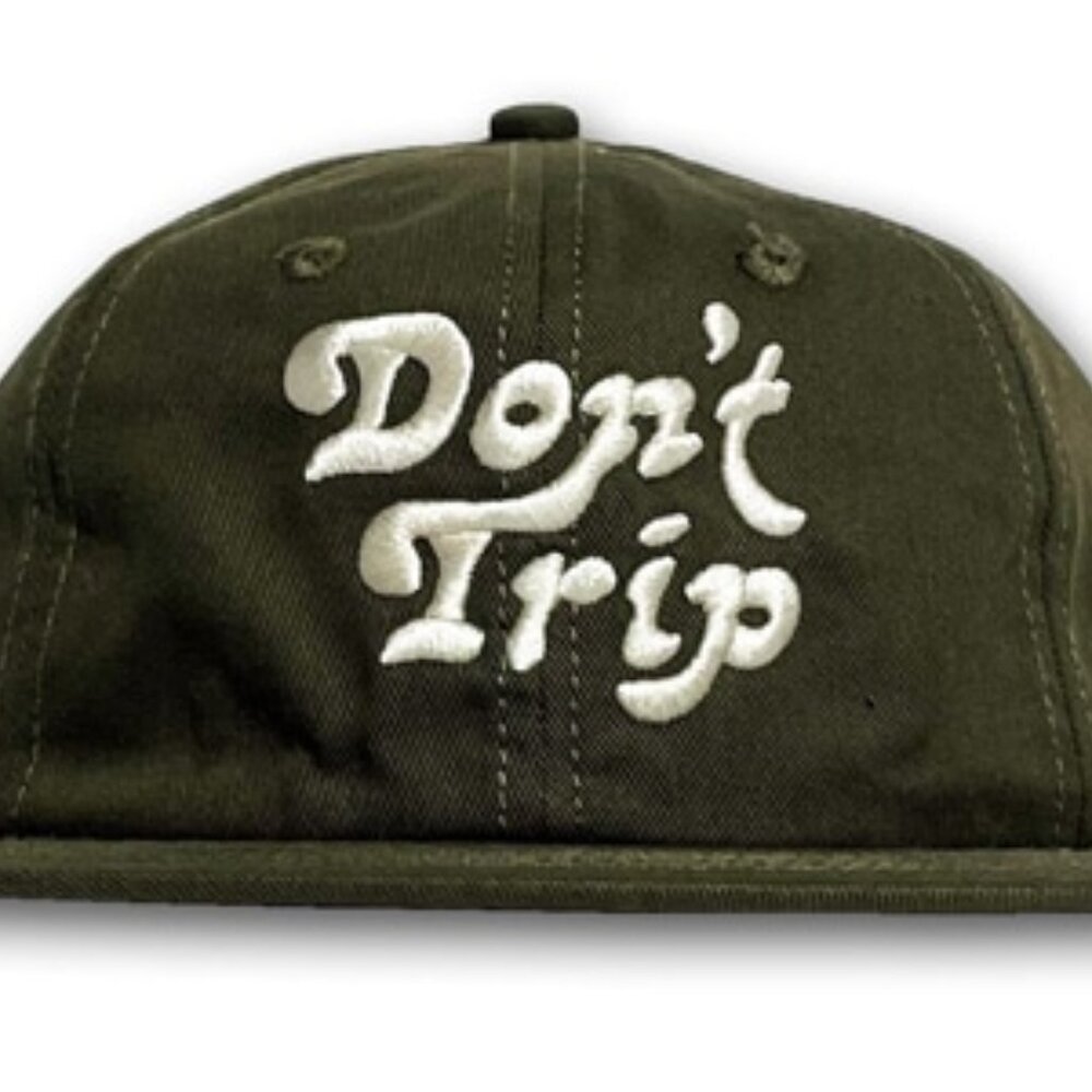 Rare Olive Free & Easy Don't Trip Hat - Mac Miller Strap Back - Great Condition